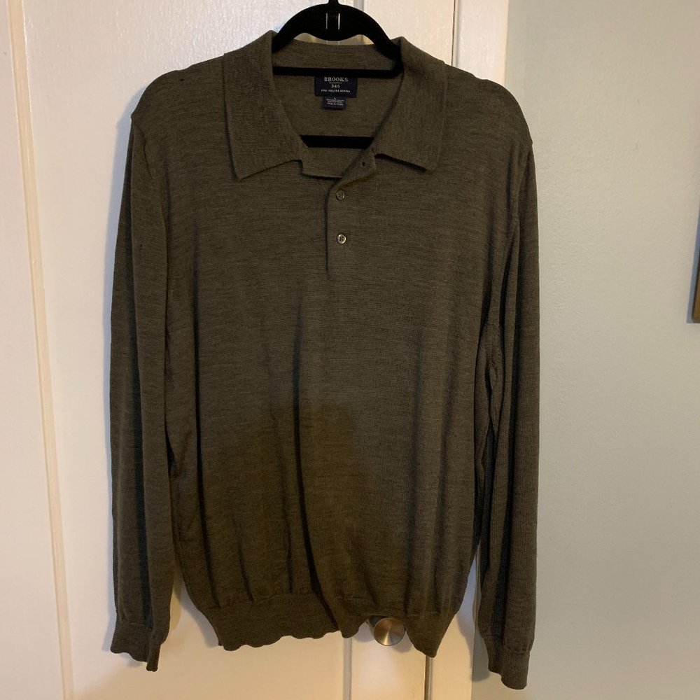 Brooks Brothers Merino Wool Sweater